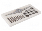 Tools set: taps | Kit: taps,threading dies,tap wrench,diestock