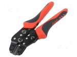 Tool: for crimping | insulated solder sleeves | 0.14&divide;2.5mm2 | 210mm