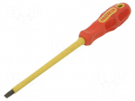 Screwdriver: insulated | slot | 6.5x1.2mm | Blade length: 150mm