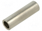 Spacer sleeve | 40mm | cylindrical | stainless steel | Out.diam: 12mm