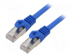Patch cord | S/FTP | Cat: 6a | RJ45 plug,both sides | stranded | Cu | 10m