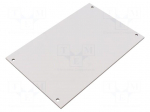 Mounting plate | hard paper | W: 113mm | L: 171mm | Thk: 2.5mm