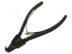 Pliers | for circlip | external | 10&divide;25mm | Pliers len: 140mm | angular