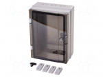 Enclosure: wall mounting | X: 265mm | Y: 335mm | Z: 152mm | ABS | IP65
