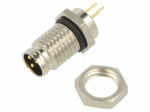 Connector: M8 | male | PIN: 3 | 4A | 60V | IP65,IP67 | straight | plug
