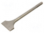 Chisel | for concrete | L: 300mm | SDS-MAX | Tipwidth: 80mm