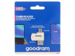 Card reader: memory | USB A plug,USB B micro plug | USB 2.0
