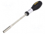 Screwdriver: standard | 125mm | for hex bits 1/4"