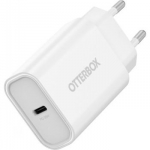 OTTERBOX STANDARD EU WALL CHARGER 30W - 1X USB-C 30W USB-PD WHITE