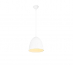 Trio Tilda piekarama lampa 25 cm E27 matt white brushed steel R30661031 4017807522266
