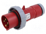 Connector: AC supply 3-phase | plug | male | 16A | 415VAC | IP&S | IP67