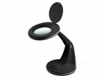 Desk magnifier | with backlight | 3dpt | &Oslash;100mm | Illumination: LED