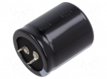 Capacitor: electrolytic | SNAP-IN | 470uF | 400VDC | &Oslash;35x40mm | &plusmn;20%