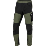 Jalan&otilde;ud, t&ouml;&ouml;riided | Isikukaitsevahendid // T&ouml;&ouml;-, kaitse-, k&otilde;rgn&auml;htavusega riided // Spodnie z elementami stretch zielono-czarne, "3xl", ce,lahti