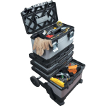 T&ouml;&ouml;riistad ja m&otilde;&otilde;teseadmed // K&auml;sit&ouml;&ouml;riistad ja k&auml;sit&ouml;&ouml;riistade komplektid // Ruchomy warsztat fatmax - metal/plastik - szary