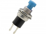 Elektrimaterjalid // L&uuml;litid elektroonikale // 3949# Przełącznik push pbs on plastik okrągły niebieski