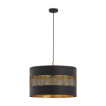 Uued tooted // ALESSIO 1P, lampa wisząca, E27  max.60W, czarno-złota