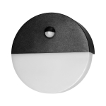 Uued tooted // HALIT LED 10W, oprawa ogrodowa z czujnikiem ruchu 140st, 600lm, IP65, 4000K, IK10, czarna