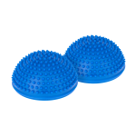 Spordiks ja aktiivseks puhkuseks // Spordikaubad ja varustus // P&oacute;łkule sensoryczne z wypustkami rehabilitacyjne, zestaw 2 szt,  kolor niebieski, REBEL ACTIVE