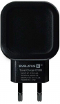 Adapter Evelatus Universal Evelatus Travel Charger Two USB 3.4A ETC03 Black