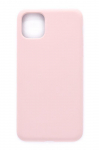 Back panel cover Evelatus Apple iPhone 11 Pro Premium Soft Touch Silicone Case Pink Sand