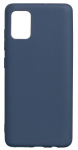 Back panel cover Evelatus Samsung Galaxy A41 Nano Silicone Case Soft Touch TPU Blue