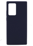 Back panel cover Evelatus Samsung Galaxy Note 20 Ultra Premium Soft Touch Silicone Case Midnight Blue