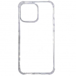 Back panel cover Evelatus Apple iPhone 14 Pro 6.1 Military Shockproof Silicone Case TPU Transparent