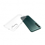 Back panel cover Evelatus Samsung Galaxy A24 Clear Silicone Case 1.5mm TPU Transparent