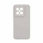 Back panel cover Evelatus Xiaomi 14 Premium Soft Touch Silicone Case Grey