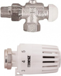 Axial thermostatic valve 1/2"(compl.w.head) HERZ