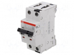 Circuit breaker | 240VAC | Inom: 16A | Poles: 1+N | Charact: C | 25kA
