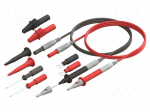 Set of measuring probes | 3A,5A,10A | black,red