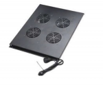 Roof type fan block/ 4 fans/ 19'/ 800mm, BLACK
