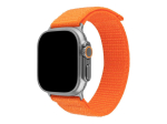 Fixed | Sporty Strap for Apple Watch Ultra 49mm | 160-210 mm | Watch strap | Orange | Nylon