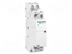 Contactor: 2-pole installation | 25A | 220&divide;240VAC | NC x2 | IP20 | ICT