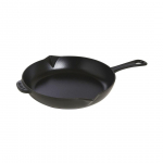 Staub Cast Iron Skillet with Metal Handle - 26 cm, Black