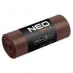 Tooted koju ja aeda // N&otilde;udepesuvahendid // Worki na odpady 120 L, brązowe, 35 mic, 10 szt.