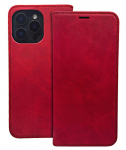 Book case iLike Samsung Galaxy A35 5G Smart Suede case Red