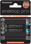 AKAAAA. R03/AAA patareid 1.2V Eneloop Pro Ni-MH BK-4HCDE/2BE pakendis 2 tk.