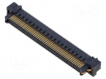 Connector: PCB to PCB | socket | male | PIN: 100 | ERM8 | vertical | 1.4A