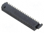 Connector: PCB to PCB | socket | female | PIN: 40 | SFM | vertical | 3.7A