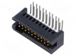 Connector: PCB to PCB | socket | male | PIN: 20 | TFM | angled | 3.7A | THT