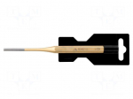 Puncher | &Oslash;: 2.5mm | tag | Tool length: 150mm