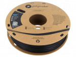 Filament: TPU-95A | 1.75mm | black | 210&divide;230&deg;C | 750g | PolyFlex&trade;