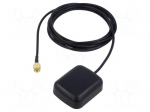 Antenna | automotive | GPS | SMA-A | SMA male | 2m | magnet