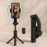 Gimbal Stabilizer Riff GS-09 with Built-in Tripod and Detachable Remote