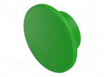 Actuator lens | 14 | green | plastic | &Oslash;40mm