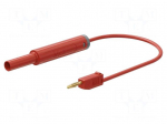 Test leads | 60VDC | 30VAC | 10A | banana socket 4mm,banana plug 2mm