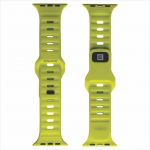 Strap Evelatus Evelatus Watch 38/40/41 Sport Silicone Loop Ultra Yellow